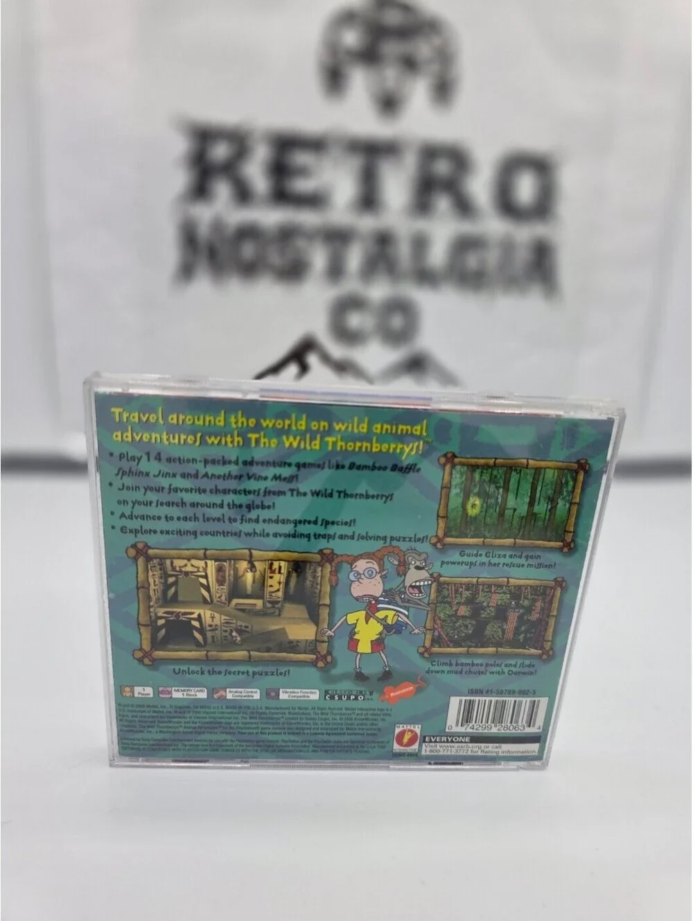 Wild Thornberrys Animal Adventures CIB for Playstation 1